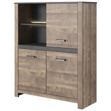 SAND | komoda 3D | 110 cm |  dub sand grange/matera