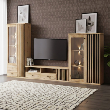 Obývací stěna CALI | 3 díly | sestava E | artisan
