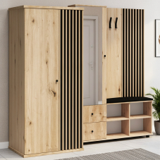 Předsíňová stěna CALI + skříň C-1 | artisan