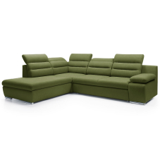 Sedací souprava GRECO | LEVÁ | Royal velvet 11 olivová zelená | VÝPRODEJ