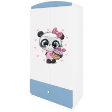 Babydreams | šatní skříň | modrá/bílá | panda