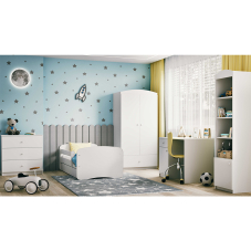 Dětský pokoj Babydreams | sestava A | bílá | 5 dílů