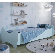 Lilly | jednolůžko 160x80 cm | modrá