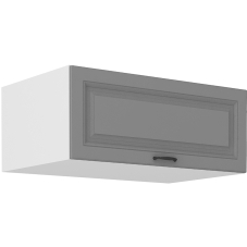 STILO bs | horní skříňka 80 NAGU-36 1F výklopná hluboká | 80 cm | bílá/šedá