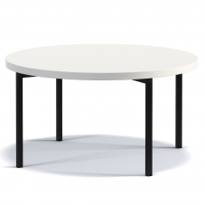SAGMA | konferenční stolek C | SM-03 | 80 cm | bílá lesk