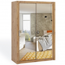 BONO a | šatní skříň | 150 cm | se zrcadlem | artisan