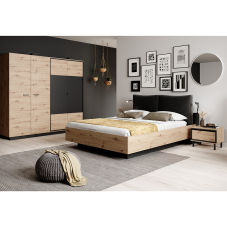Ložnice NEST | 4 díly | artisan/antracit