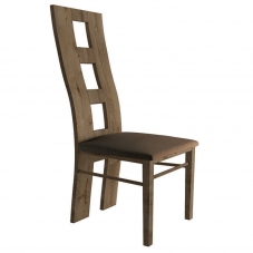 MONTANA s | jídelní židle KRZ5 | 40 cm | lefkas/tmavě hnědý sedák