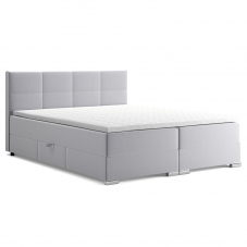 Kontinentální postel dvoulůžko BOXSPRING ARDEN + topper v ceně | 180x200 | VÝBĚR TKANIN
