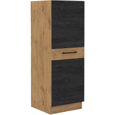 VIGO d | vysoká skříňka 50DK-145 1F 3S potravinová | 3 zásuvky | 50 cm | lancelot/dark wood