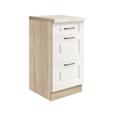 SMART b | dolní skříňka SM-8D | 40 cm | VÝBĚR KORPUSU a KOVÁNÍ | bílá mat