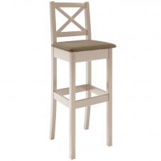 Barová židle HX | 40 cm | VÝBĚR TKANIN a NÁTĚRŮ