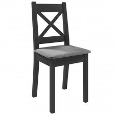 Jídelní židle KOS KX | 39 cm | VÝBĚR TKANIN a NÁTĚRŮ