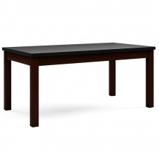 Jídelní stůl PREMIER | 170x90 cm | rozkládací | černá