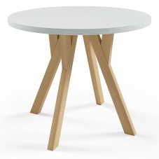 Jídelní stůl ALDA | Ø 100 cm | rozkládací | VÝBĚR BAREV