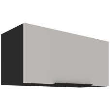 ARONA | horní skříňka 80 GU-36 1F výklopná | 80 cm | černá/kašmír