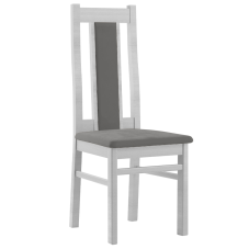 Jídelní židle KORA a KRZ1 | 41 cm | šedá/bílá