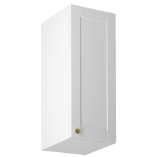 LINEA b | horní skříňka G30 P/L s policí | 30 cm | UNI dvířka | bílá mat