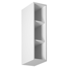 LINEA b | horní regál W20o s policemi | 20 cm | bílá mat