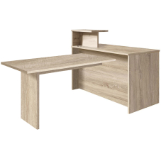 Kuchyňský ostrůvek KW 166x70 cm + stůl KS 130x80 + police KNM | SONOMA