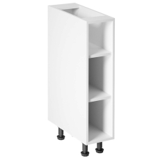LINEA b | dolní regál D20P | 20 cm | SOKL v CENĚ | bílá mat