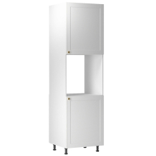 LINEA b | vysoká skříňka D60P P/L na vestavnou troubu | 60 cm | UNI | SOKL v CENĚ | bílá mat