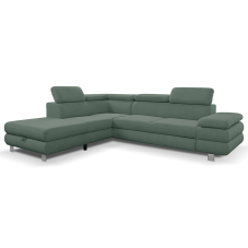Sedací souprava CONTI NEW | 226x276 cm | LEVÁ | rozkládací + úložný prostor | VÝBĚR TKANIN