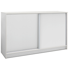 Komoda MINI | 150 cm | bílá | posuvná dvířka