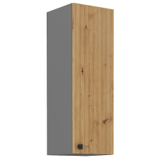 AVARANT sa | horní skříňka 30 G-90 1F | 30 cm | VYSOKÁ | 3D povrch | šedá/artisan