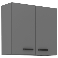 NESSANT se | horní skříňka 80 G-72 2F s policemi | 80 cm | šedá
