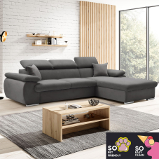 Sedací souprava COOL | 281x191 cm | rozkládací + úložný pr. | PRAVÁ | LETTO 92