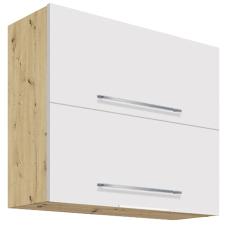 CREATIVA wh | horní skříňka CRE-48G výklopná | 80 cm | VÝBĚR KORPUSU A KOVÁNÍ | bílá lesk