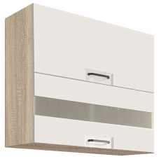 FAVORIT w | horní skříňka FW-41G výklopná | 80 cm | bílá lesk | VÝBĚR KORPUSU a KOVÁNÍ