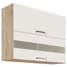 FAVORIT w | horní skříňka FW-42G výklopná | 90 cm | bílá lesk | VÝBĚR KORPUSU a KOVÁNÍ