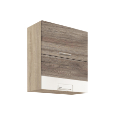 ECONO wh | horní skříňka ECO-47G výklopná | 60 cm | san remo/bílá lesk | VÝBĚR KORPUSU a KOVÁNÍ
