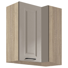SMART s | horní skříňka rohová SM-44G | 70x40 cm | VÝBĚR KORPUSU | šedá mat