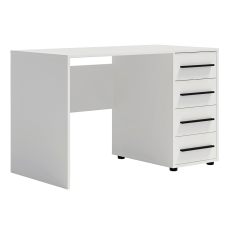 MAXIONE b | psací stůl MX-01 | 120 cm | bílá mat