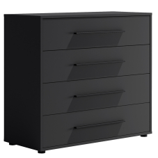 MAXIONE c | komoda K4SZ MX-03 | 90 cm | černá mat