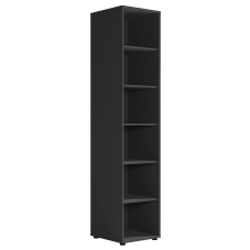 MAXIONE c | regál R 45 MX-08 | 45 cm | černá mat