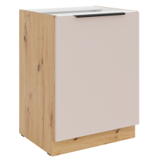 SOLEA k | dolní kuchyňská skříňka 60 D 1F policová | 60 cm | UNI | artisan/kašmír | VÝBĚR ÚCHYTŮ