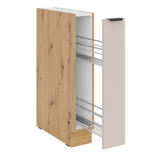 SOLEA k | dolní kuchyňská skříňka 15 D CARGO | 15 cm | artisan/kašmír | VÝBĚR ÚCHYTŮ