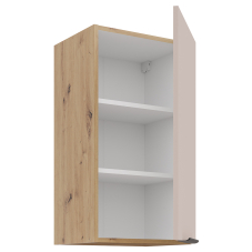 SOLEA k | horní kuchyňská skříňka 40 G-72 1F policová | 40 cm | UNI | artisan/kašmír | VÝBĚR ÚCHYTŮ