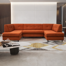 Sedací souprava LATTI | 170x310x170 | rozkládací + 2x úložný prostor | univerzální | VÝBĚR TKANIN