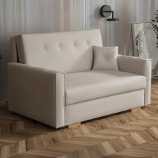 Pohovka VIVA II SONIC | 133 cm | rozkládací + úložný prostor | VÝBĚR TKANIN