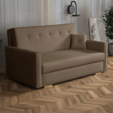 Pohovka VIVA III SONIC | 153 cm | rozkládací + úložný prostor | VÝBĚR TKANIN