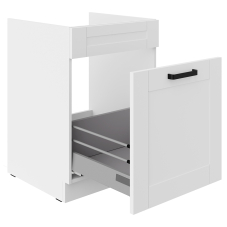 LUNA bb | dolní skříňka 60 ZL 1S dřezová | 60 cm | PREMIUM BOX | bílá mat