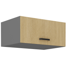 SCANDI sc | horní skříňka 80 NAGU-36 1F výklopná | 80 cm | HLUBOKÁ | šedá/rybí kost