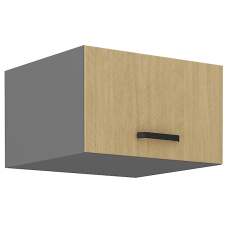 SCANDI sc | horní skříňka 60 NAGU-36 1F výklopná | 60 cm | HLUBOKÁ | šedá/rybí kost