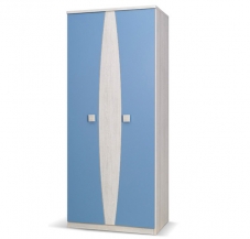 Tenus - šatní skříň SZ2D - modrá