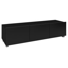 CALABRINI c | TV stolek | 150 cm | černá lesk | lze i zavěsit
